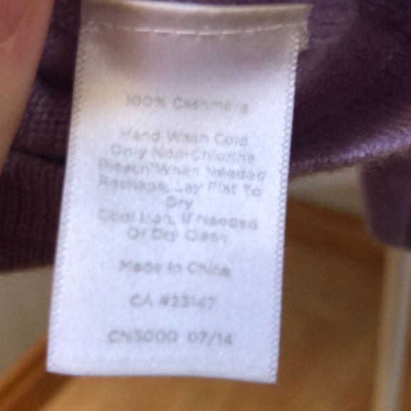 Talbots Purple Women's Sweater - Picture 4 of 8